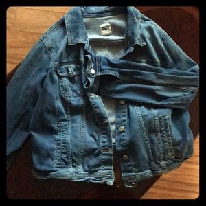 Plus Size Denim Jacket XXL